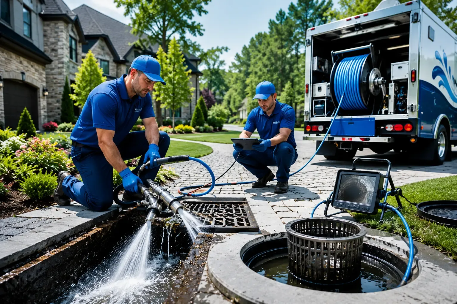 Local outdoor drain cleaning professionals in Brimfield, IL