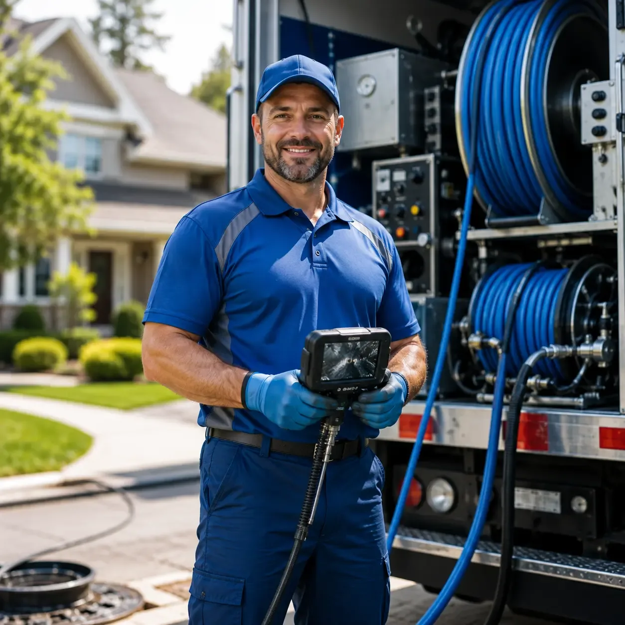 Local outdoor drain cleaning specialists in Brimfield, IL